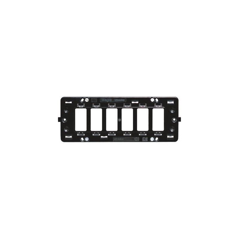 SUPPORTO 6 MODULI MAGIC BTICINO 506LS SUPPORTO 6 MODULI MAGIC BTICINO 506LS