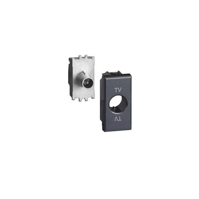 Presa Tv e Sat Axolute Passante 14db Connettore Maschio BTICINO HS4202P Presa Tv e Sat Axolute Passante 14db Connettore Maschio BTICINO HS4202P