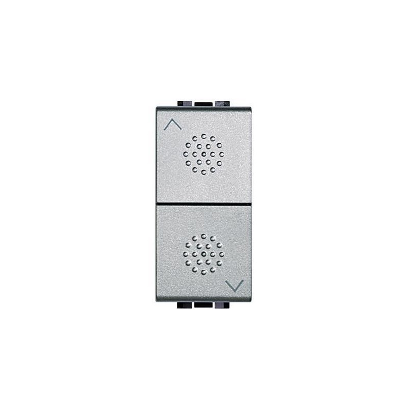 Livinglight Tech Commutatore Doppio Tasto BTICINO NT4027 Livinglight Tech Commutatore Doppio Tasto BTICINO NT4027
