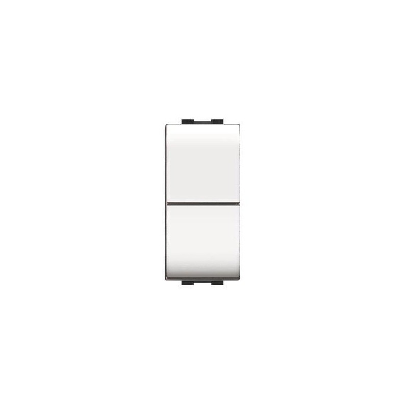 DOPPIO PULSANTE 1P MY LIFE ELETTROCANALI ECL4023WH DOPPIO PULSANTE 1P MY LIFE ELETTROCANALI ECL4023WH