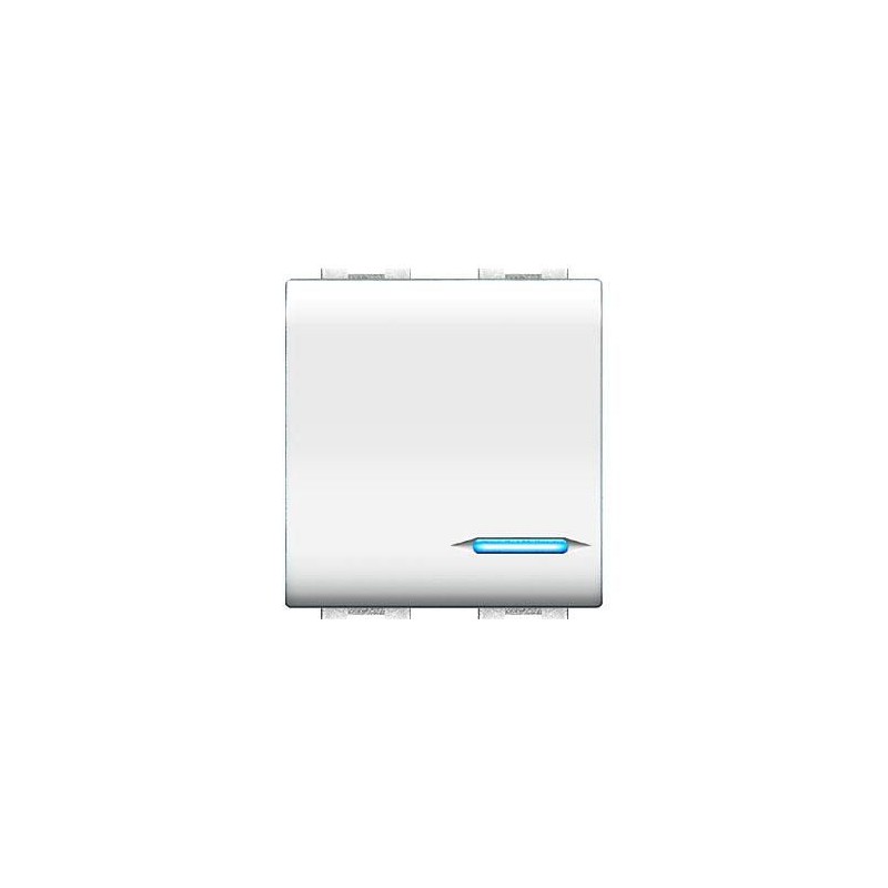 Copritasto My Life 2M illuminabile ELETTROCANALI ECL409014WH Copritasto My Life 2M illuminabile ELETTROCANALI ECL409014WH