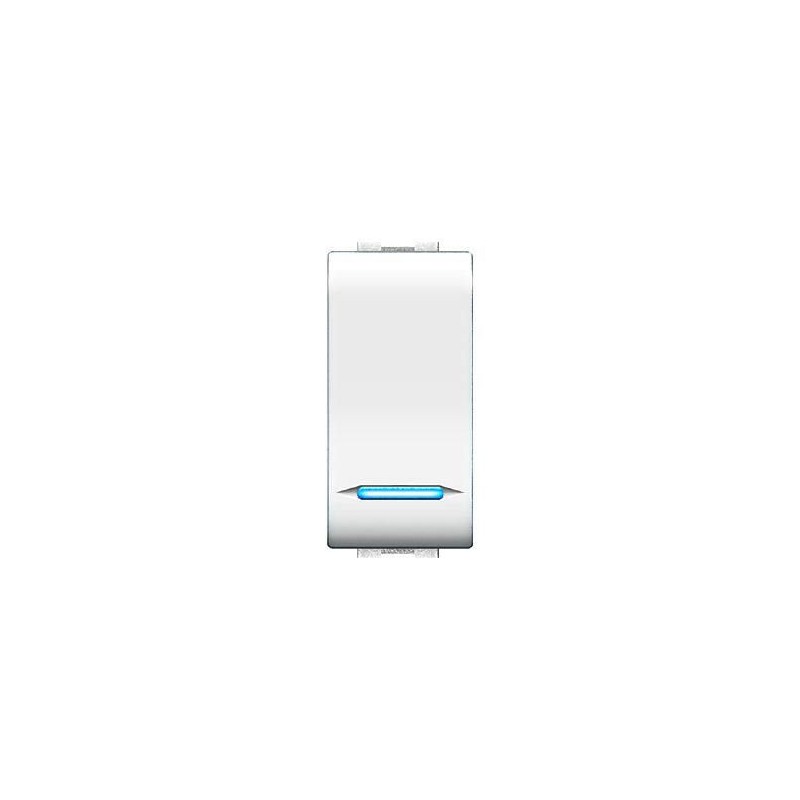 Copritasto My Life 1M illuminabile ELETTROCANALI ECL40904WH Copritasto My Life 1M illuminabile ELETTROCANALI ECL40904WH