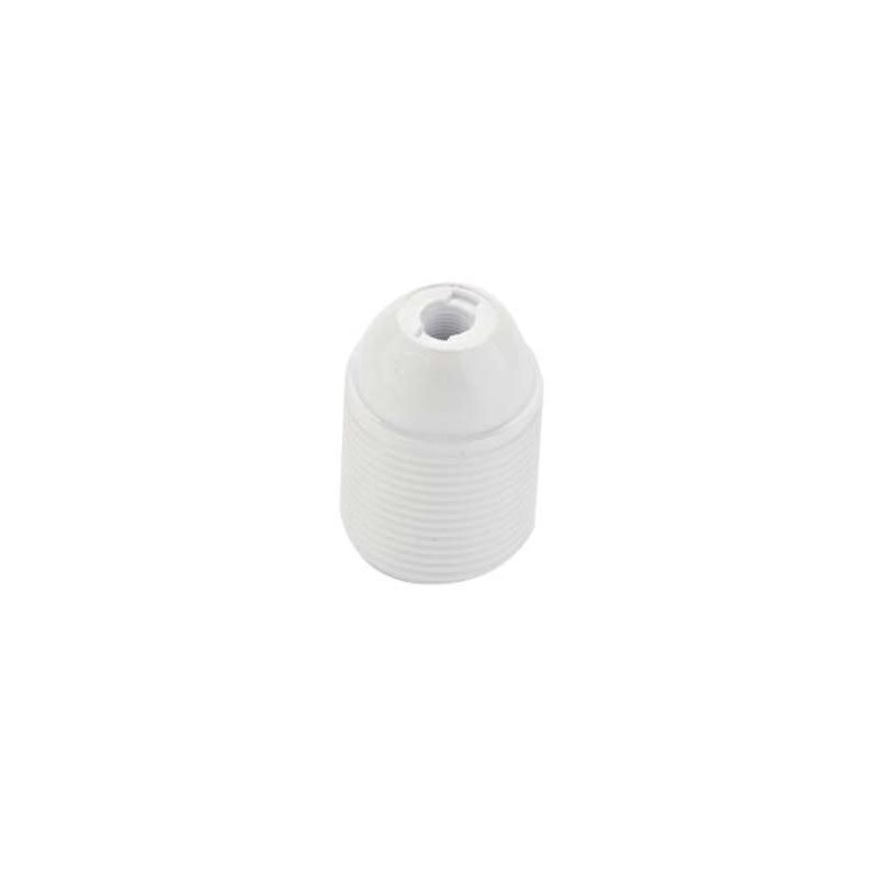 PORTALAMPADA E27 COLORE BIANCO FILETTATO PORTALAMPADA E27 COLORE BIANCO FILETTATO