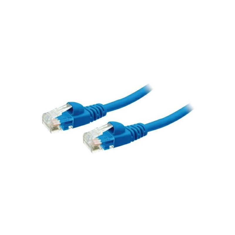 CAVO PATCHCORD UTP CAT5E 0,5MT BLU CAVO PATCHCORD UTP CAT5E 0,5MT BLU