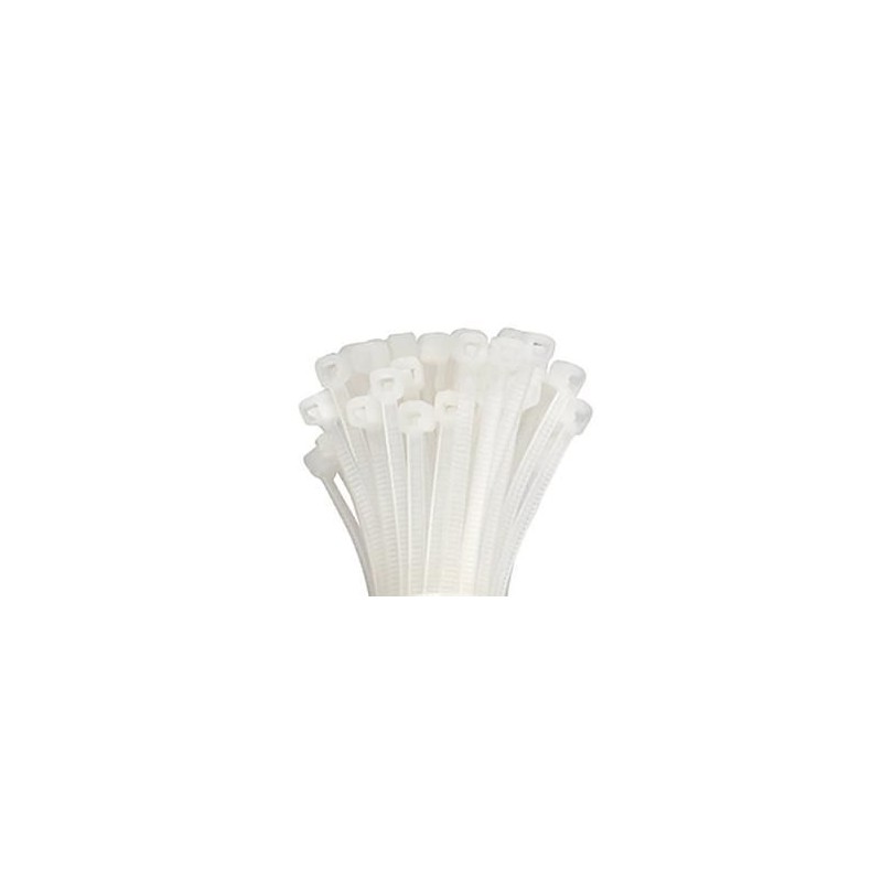 FASCETTE BIANCHE 100X2,5 SAPISELCO 2.202 100PZ FASCETTE BIANCHE 100X2,5 SAPISELCO 2.202 100PZ