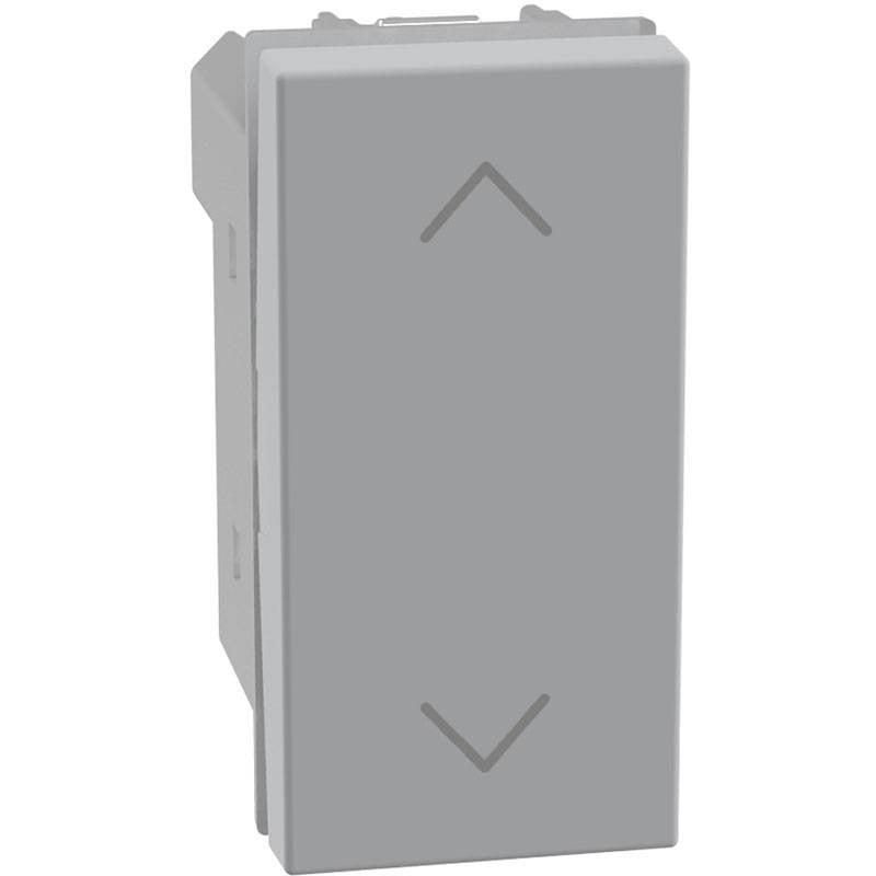 Commutatore con frecce direzionali tasto 1-0-2 grigio MatixGO BTICINO JG4027N Commutatore con frecce direzionali tasto 1-0-2 grigio MatixGO BTICINO JG4027N