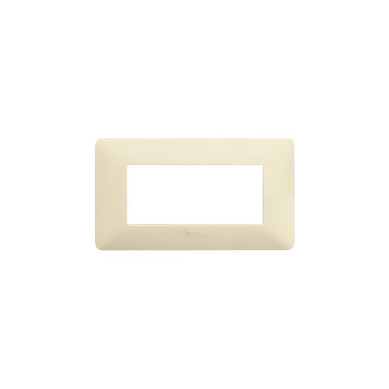 Placca Matix 4 Moduli Avorio BTICINO AM4804BAV Placca Matix 4 Moduli Avorio BTICINO AM4804BAV