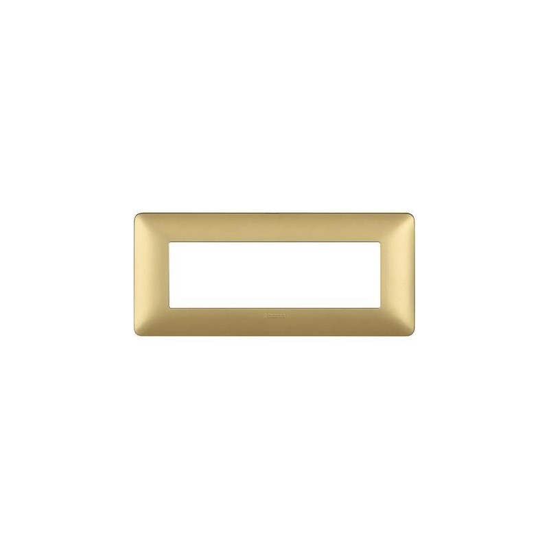 Placca Matix 6 Moduli Gold BTICINO AM4806MGL Placca Matix 6 Moduli Gold BTICINO AM4806MGL