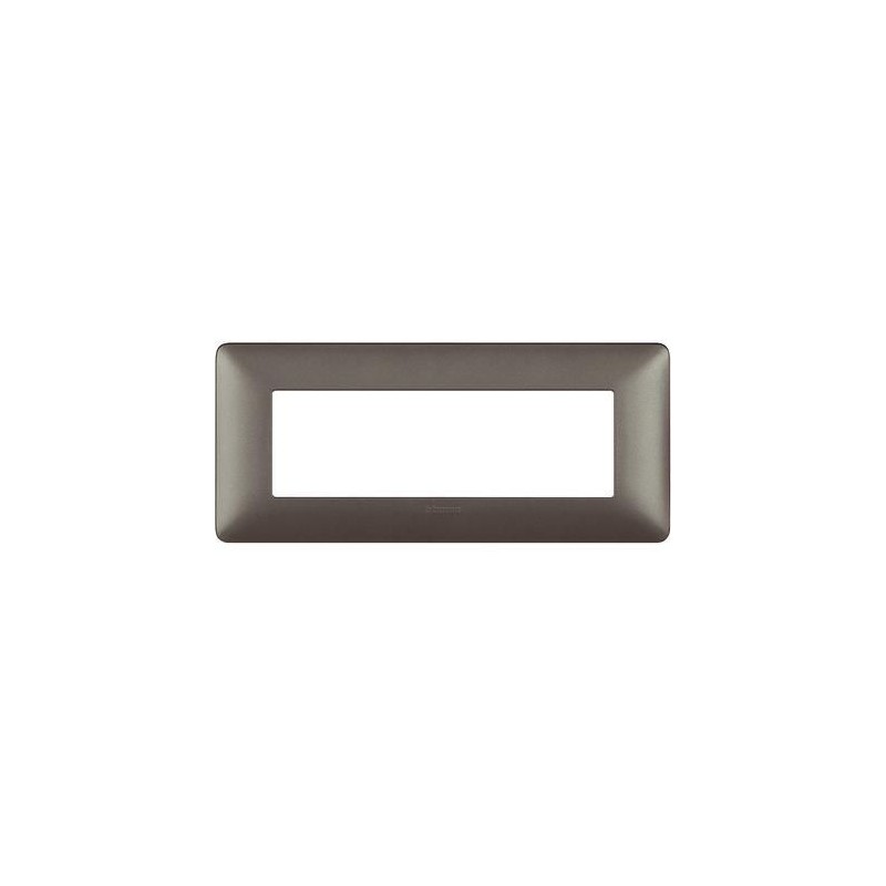 Placca Matix 6 Moduli Iron BTICINO AM4806MIR Placca Matix 6 Moduli Iron BTICINO AM4806MIR