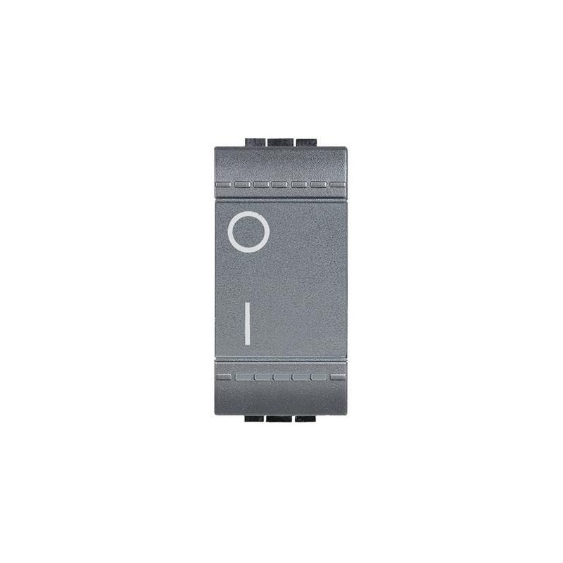 INTERRUTTORE BIPOLARE LIVING LIGHT BTICINO L4002N