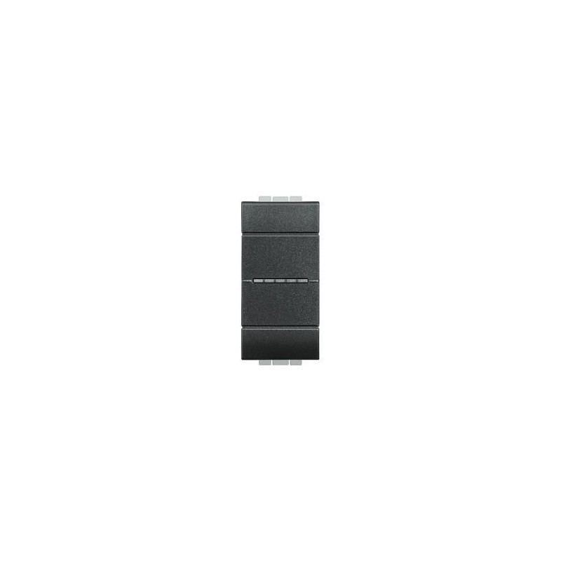 Livinglight invertitore assiale 16A Antracite BTICINO L4054 Livinglight invertitore assiale 16A Antracite BTICINO L4054
