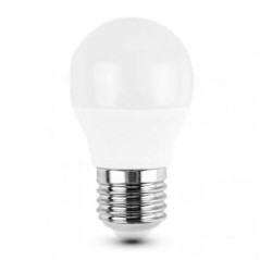 LAMPADINA SFERA LED DURALAMP 7W 3000K ATTACCO E27 CP377W7F