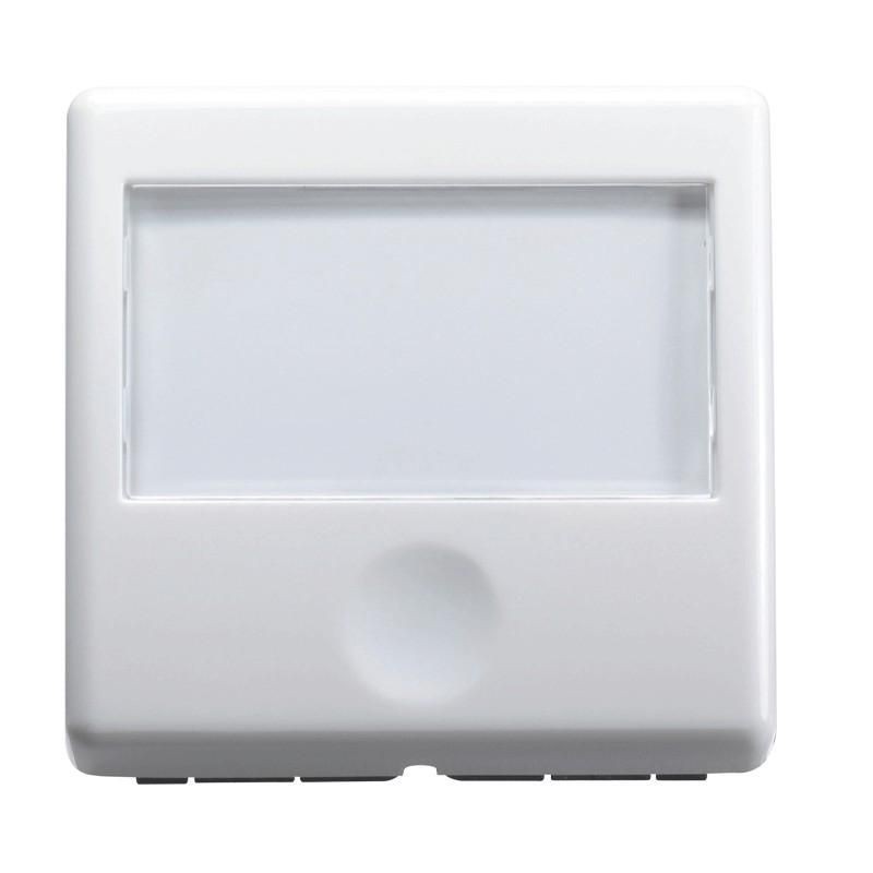 Pulsante system portanome luminoso 2 moduli GEWISS GW20591 Pulsante system portanome luminoso 2 moduli GEWISS GW20591