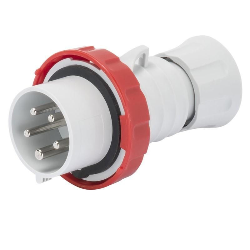 Spina mobile 3P+T+N 16A IP67 rossa 380V GEWISS GW60031H Spina mobile 3P+T+N 16A IP67 rossa 380V GEWISS GW60031H