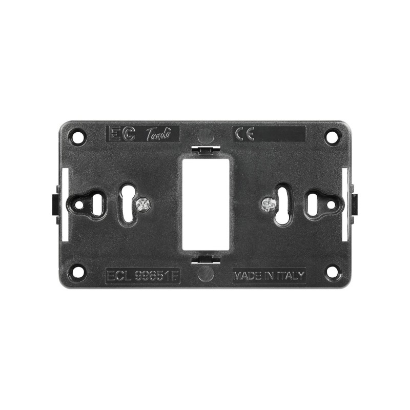 Tondo' Supporto 1 Modulo per scatola tonda e quadra ELETTROCANALI ECL99651F Tondo' Supporto 1 Modulo per scatola tonda e quadra ELETTROCANALI ECL99651F