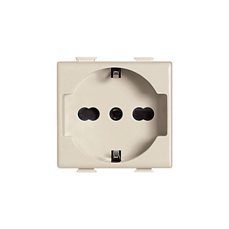 Presa elettrica schuko universale Matix TT avorio 10/16A BTICINO A5440/16 Presa elettrica schuko universale Matix TT avorio 10/16A BTICINO A5440/16