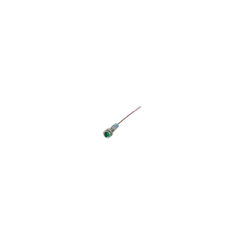 SEGNALATORE LUMINOSO METALLICO LED 220V VERDE KONELCO GBC 25416070