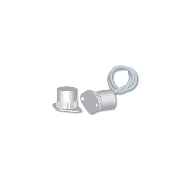 Contatto Magnetico Bianco per porte corazzate HILTRON C56