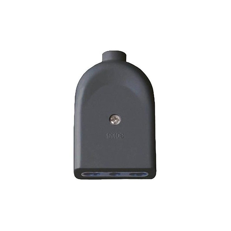 Presa Volante Bipasso 10/16A 2P+T IMQ NERA ECOVA 33014 Presa Volante Bipasso 10/16A 2P+T IMQ NERA ECOVA 33014