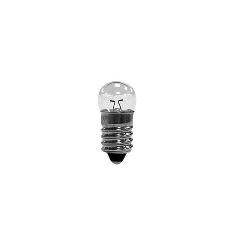 Lampadina incandescente Attacco E10 2,5V 0,3A 2700K HERCULES MES25