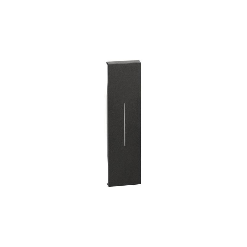 Cover Living Now per Comandi 1 modulo Nero BTICINO KG01