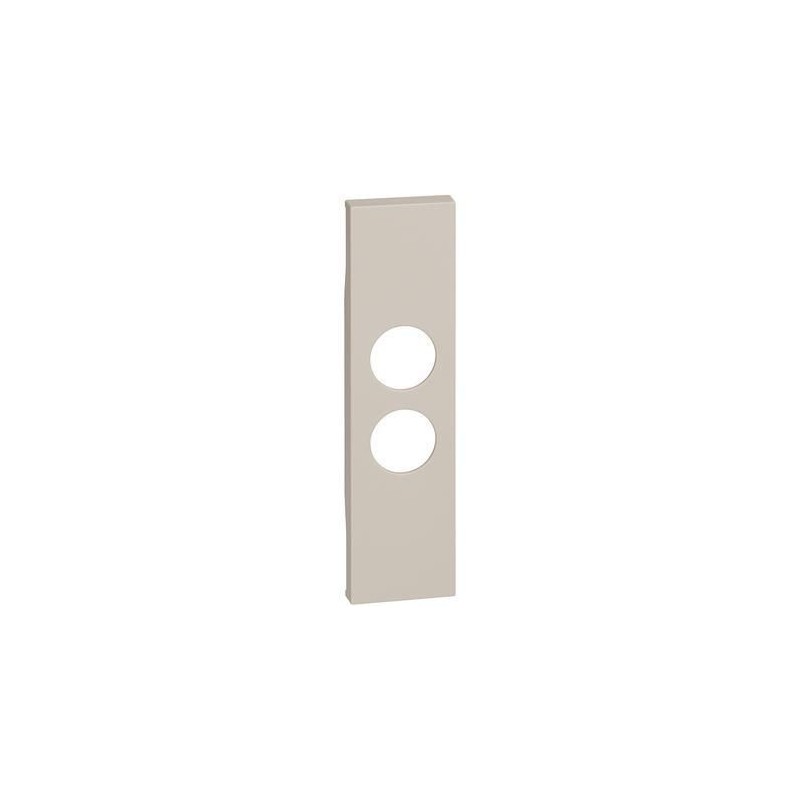 Cover Living Now per presa TV-SAT 1 Modulo sabbia BTICINO KM09
