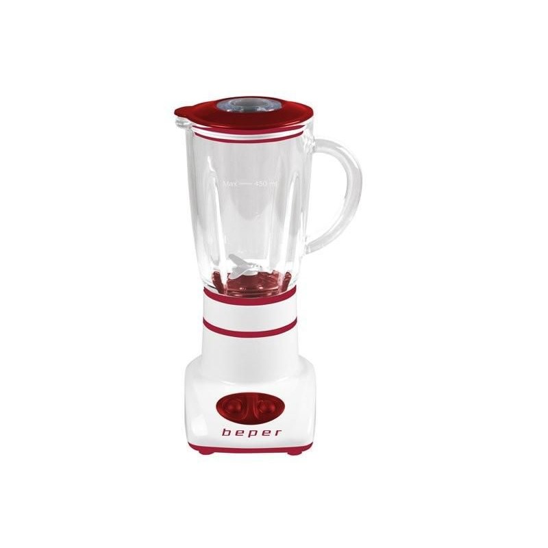 FRULLATORE IN VETRO 180 W 450ML BEPER 90.436H