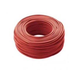 CAVO UNIPOLARE FLESSIBILE 2.5MM ROSSO FS17 100MT