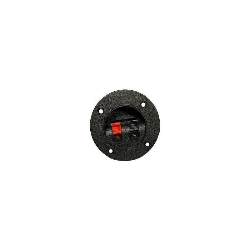 MORSETTO TONDO 2 POLI PER CASSE ACUSTICHE MELCHIONI 433329011