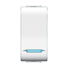 Copritasto My Life 1M illuminabile ELETTROCANALI ECL40904WH