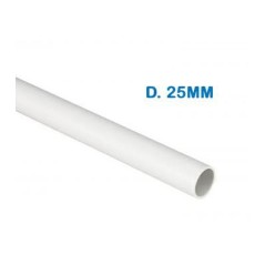 TUBO RIGIDO IN PVC DIAMETRO 25MM 3MT