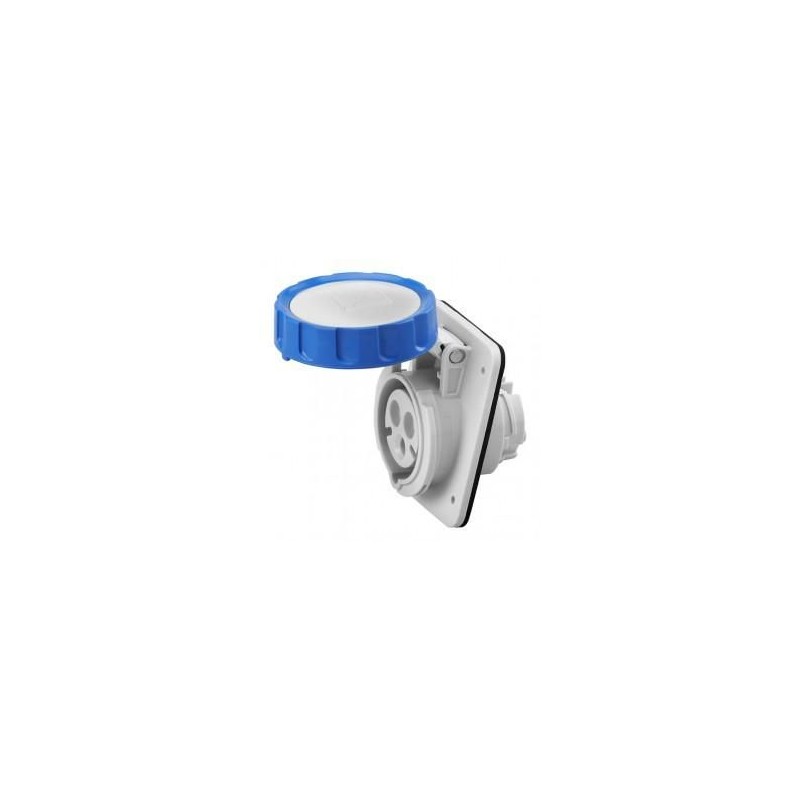 Presa fissa incasso 2P+T IP67 blu 220V GEWISS GW62227FH