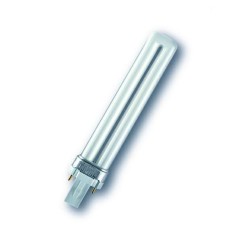 Lampada Fluorescente Compatta 9W 3000K G23 RADIUM