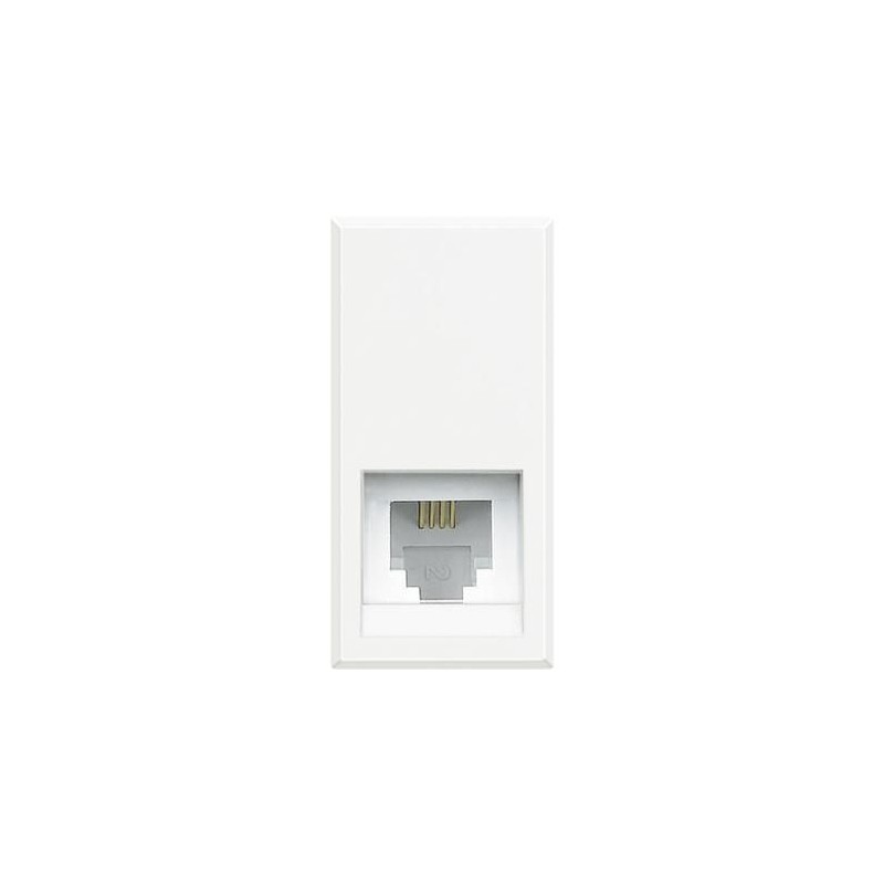 Axolute Presa Telefonica Bianca BTICINO HD4258C11N