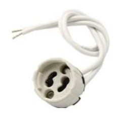 PORTALAMPADE GX10 PER LAMPADE A SCARICA