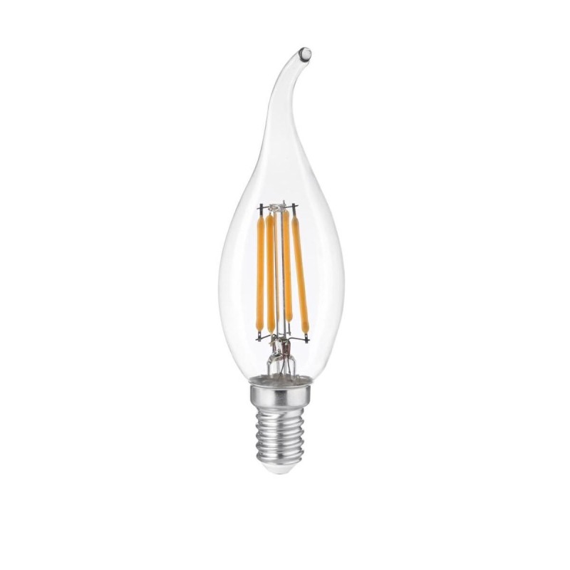 Lampadina LED Colpo Di Vento 6W E14 Trasparente 3000K IPERLUX IP6F14TW