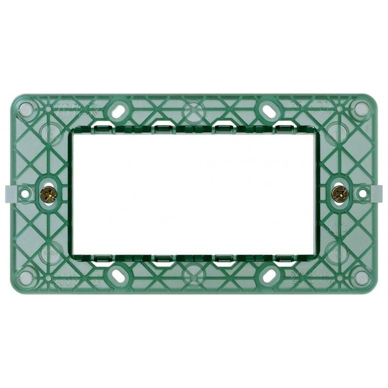 Plana supporto 4 moduli VIMAR 14614 Plana supporto 4 moduli VIMAR 14614