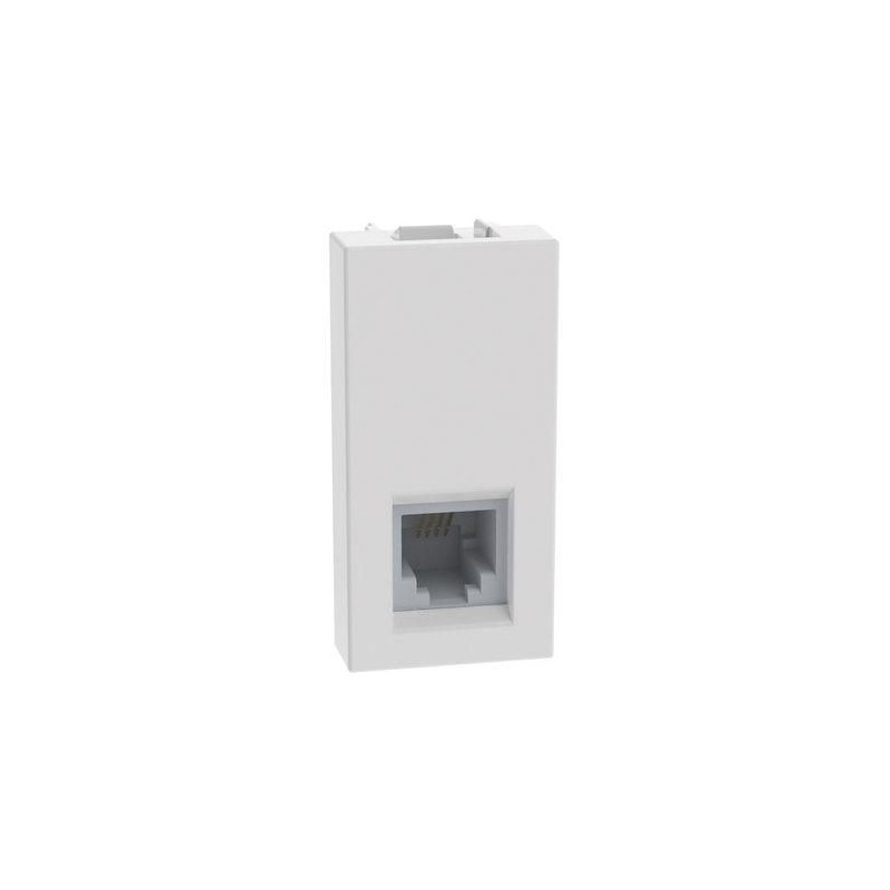 Presa telefonica RJ11 tipo K10 1 modulo bianca MatixGO BTICINO JW4258RJ11 Presa telefonica RJ11 tipo K10 1 modulo bianca MatixGO BTICINO JW4258RJ11