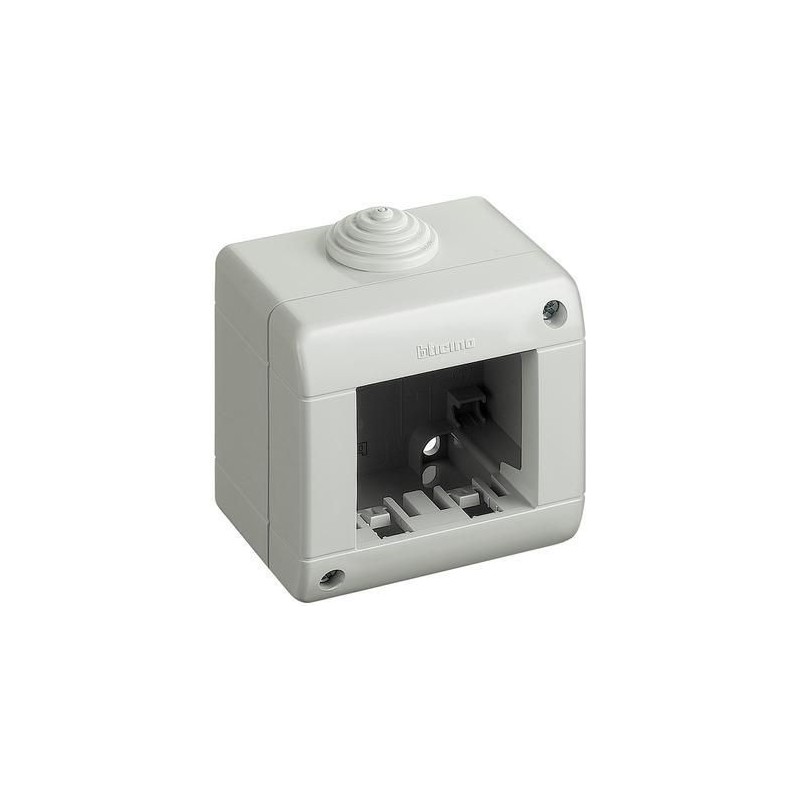 Custodia IP40 2 moduli BTICINO 25402 Custodia IP40 2 moduli BTICINO 25402