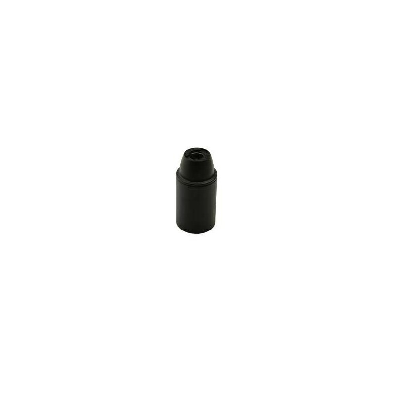 PORTALAMPADE LISCIO E14 NERO