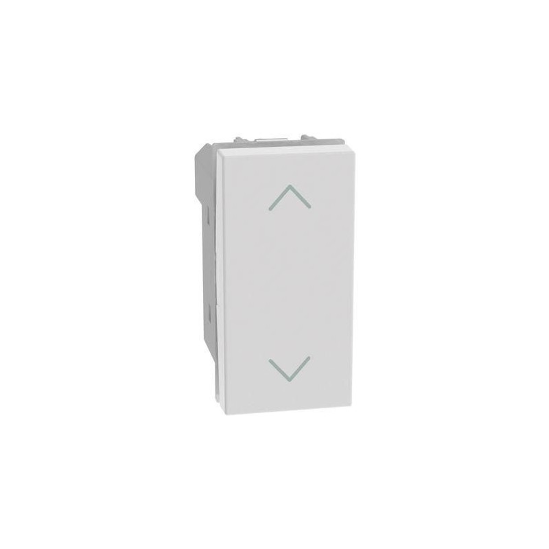 Pulsante doppio interbloccato per tapparelle bianco MatixGO BTICINO JW4037N