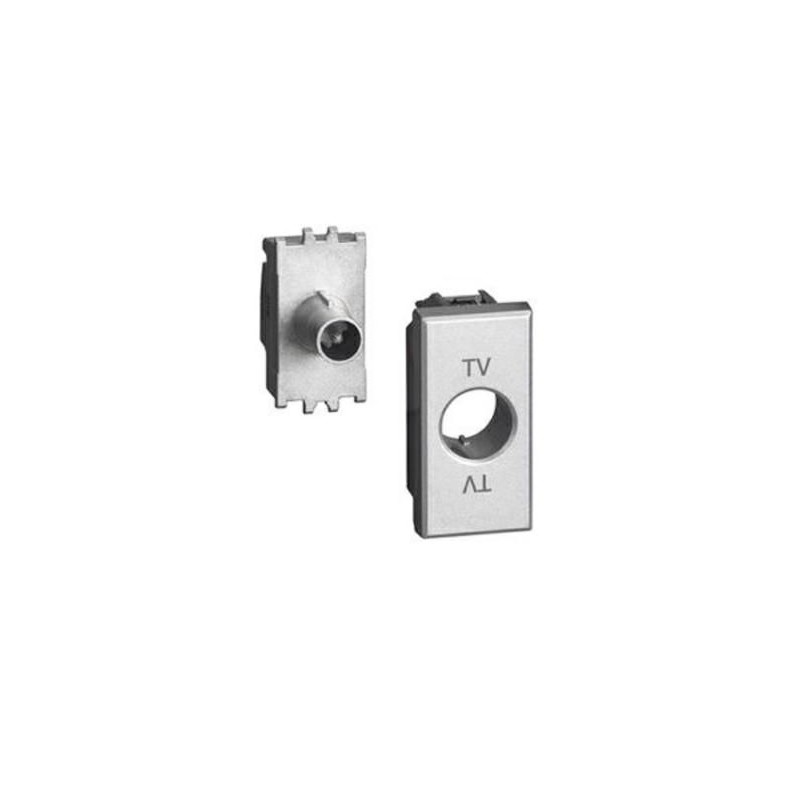 Presa Tv e Sat Axolute Passante 14db Connettore Maschio BTICINO HC4202P