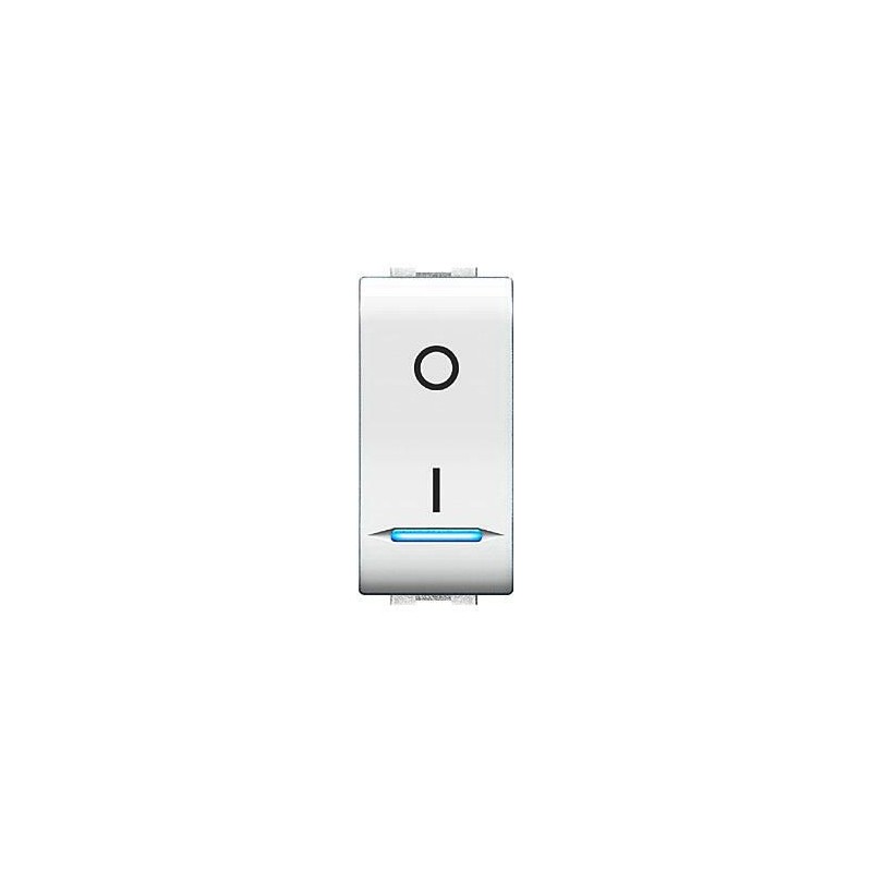 Copritasto Bipolare My Life 1M illuminabile ELETTROCANALI ECL40906WH
