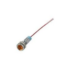 SEGNALATORE LUMINOSO METALLICO LED 24V GIALLO KONELCO GBC 25416035