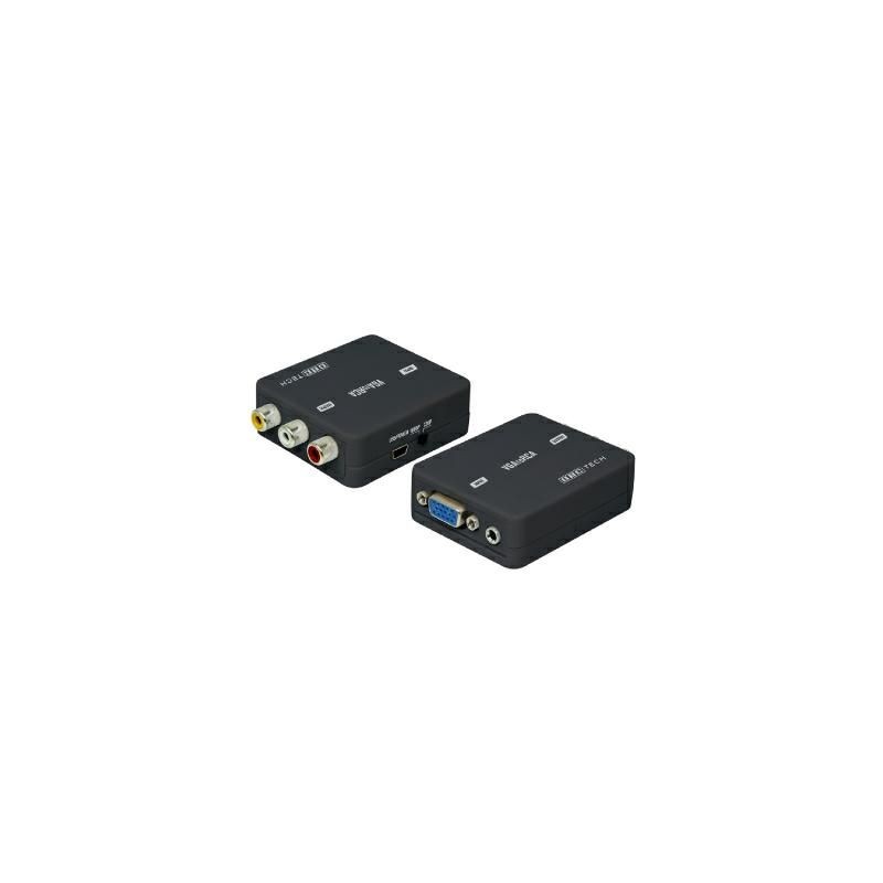 Convertitore Ingresso VGA Uscita RCA A/V KONELCO GBC 14280080 Convertitore Ingresso VGA Uscita RCA A/V KONELCO GBC 14280080