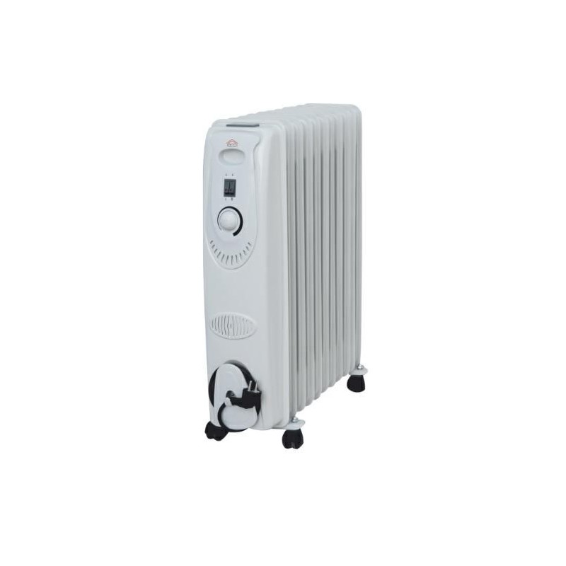 Radiatore ad Olio 9 Elementi 2000W DCG RA2809 Radiatore ad Olio 9 Elementi 2000W DCG RA2809