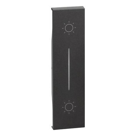 Cover per pulsante non interbloccato Living Now K4036 Nero BTICINO KG05L