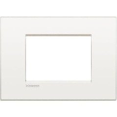 Livinglight placca AIR 3 moduli bianco puro BTICINO LNC4803BN