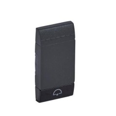 Copritasto illuminabile campanello LivingLight Antracite BTICINO L4915DN