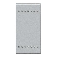Copritasto livinglight neutro 1 modulo Grigio Tech BTICINO NT4915N